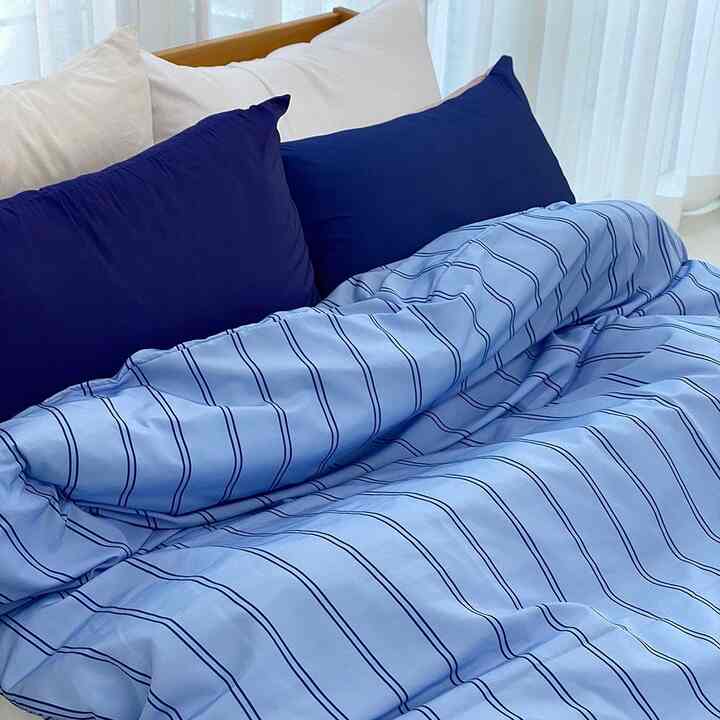ストライプ 布団カバー［4色・2サイズ］