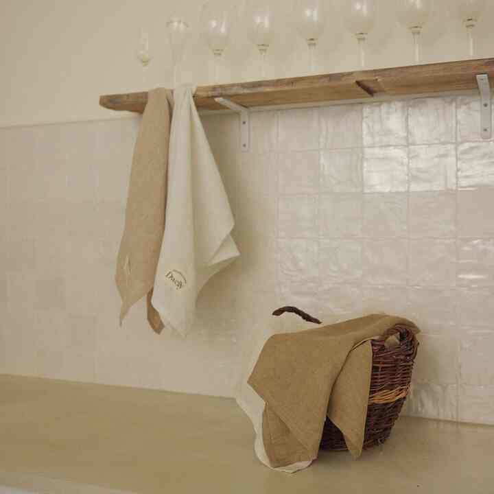 フレンチ リネン 布巾［4色］