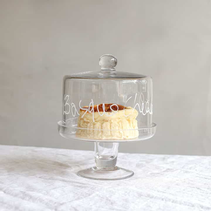 Franch ガラスドーム ケーキスタンド