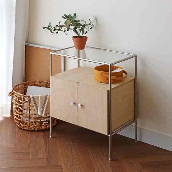 2段1列 モジュール ラック 510 下段 両開きドア型