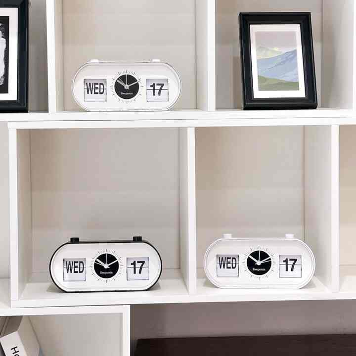 Benjamin パタパタ時計［3色］