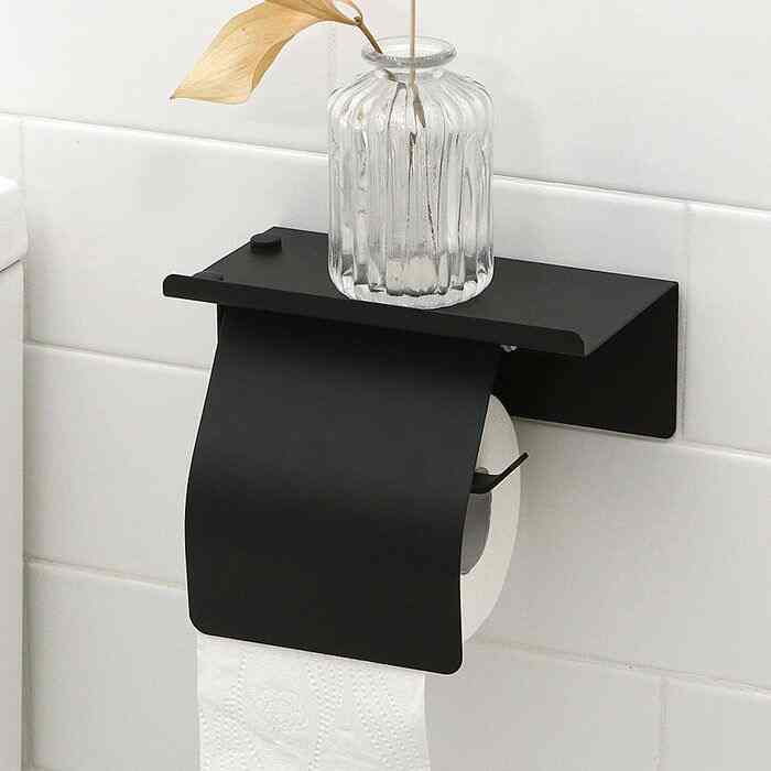 トイレットペーパーホルダー［2色］