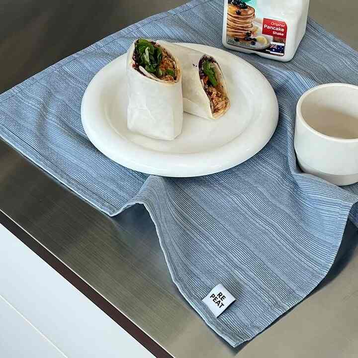 Basics ストライプ キッチンクロス［3色］