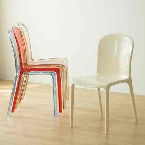 CASPER クリア プラスチック チェア［6色］