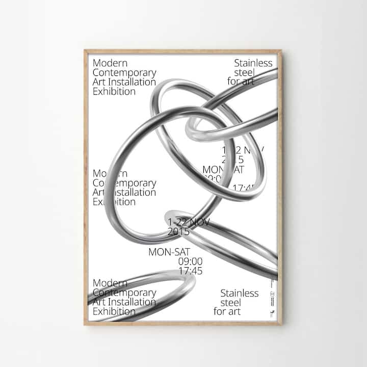 ポスター Steel Exhibition［2サイズ］