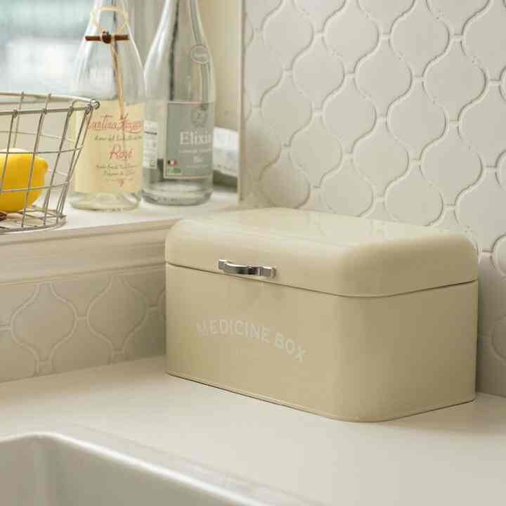 スチール 収納ボックス［2色］