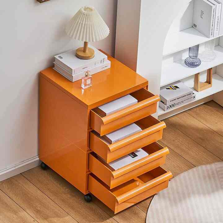 BODER プラスチック ワゴン 5段［4色］