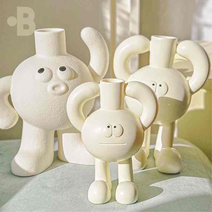 Cute pea 花瓶［2種・2サイズ］