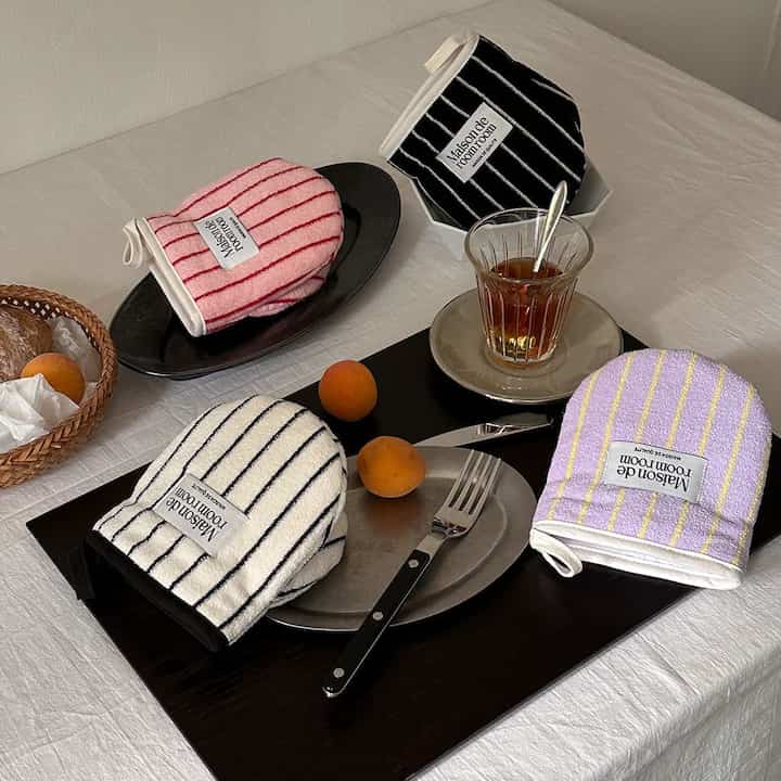 Terry 鍋つかみ 1点［4色］