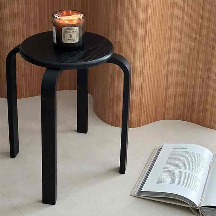 Cookie&Cream ラウンド スツール［2色］