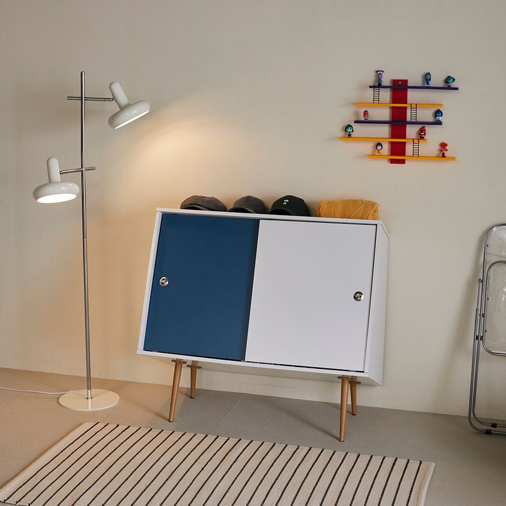 The Frigg モジュール ラック 引き出し付き 組み立て不要［6色・2