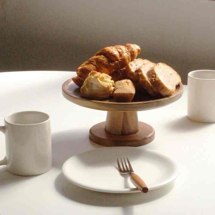 ウッド ケーキスタンド 1段