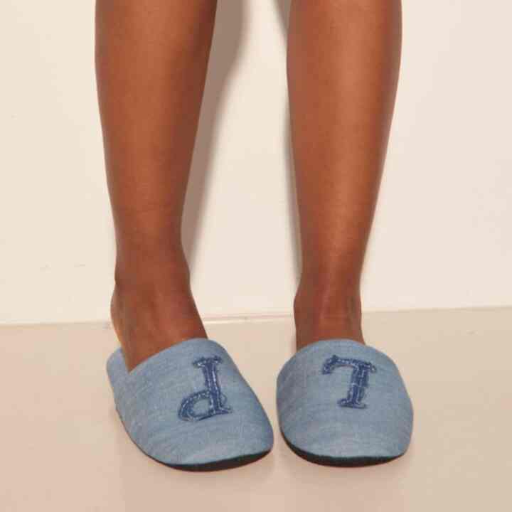 デニム パッチ LP ルームシューズ［2サイズ］