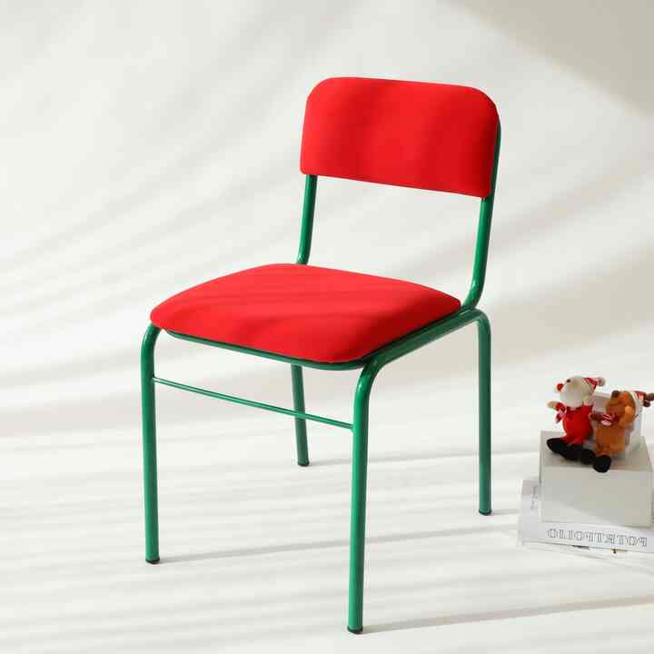 レッドベルベット チェア