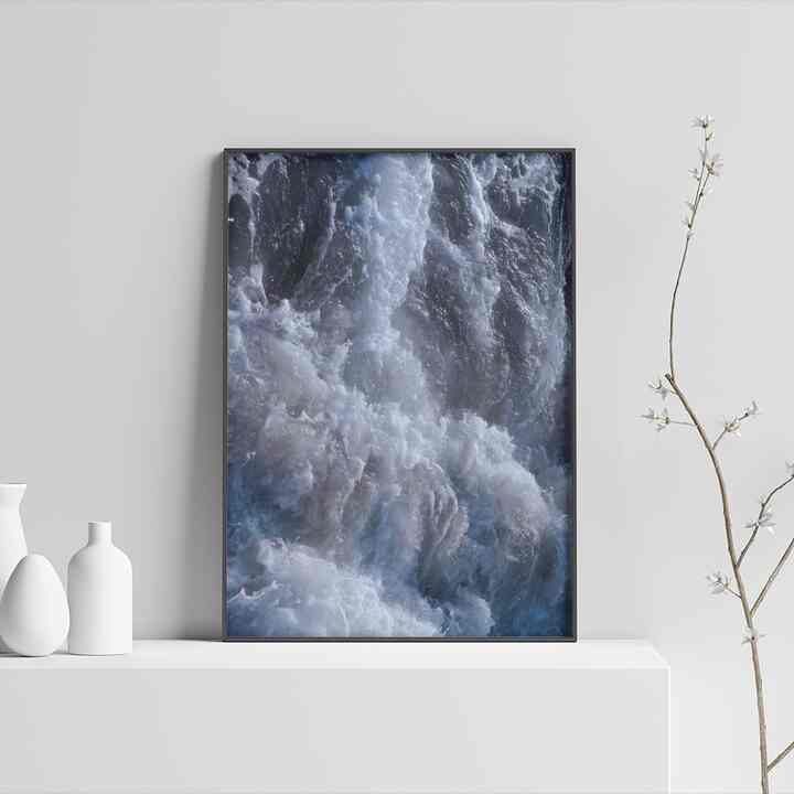 ポスター texture of wave［3サイズ］