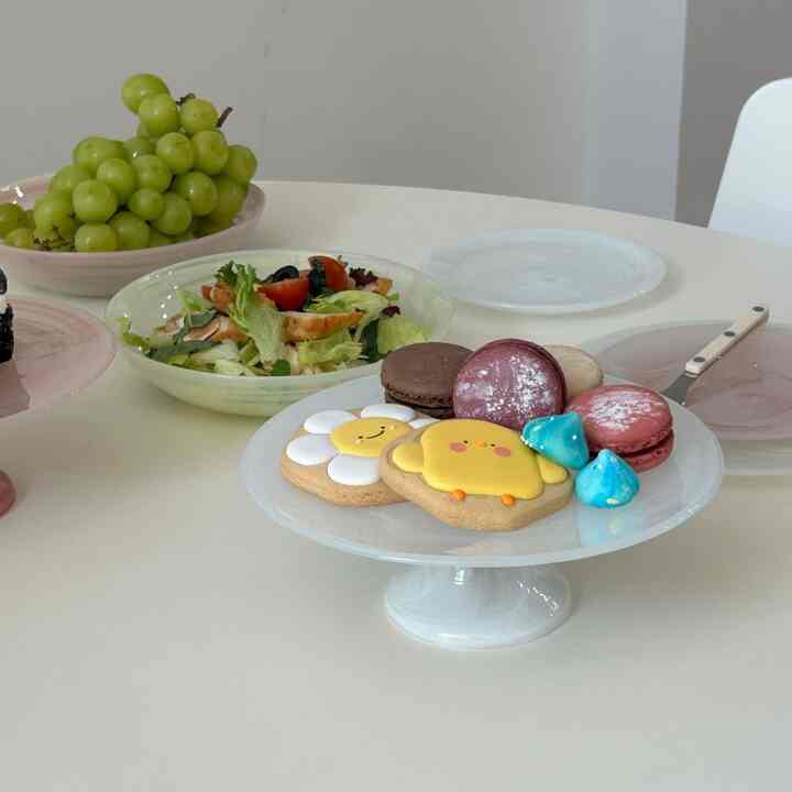 ケーキスタンド 21cm ホワイト