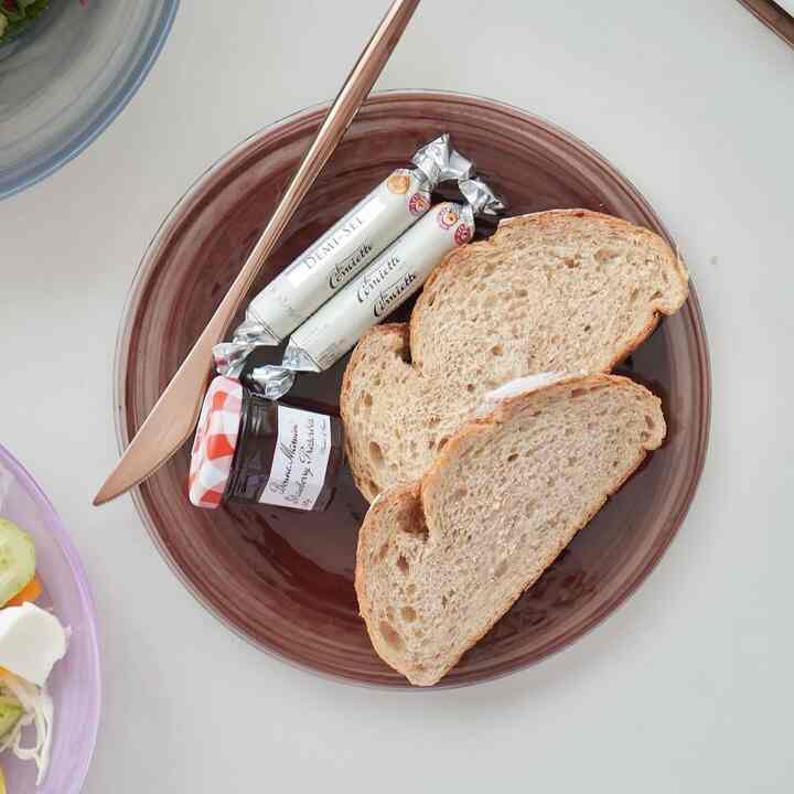 プレート 16cm マホガニー