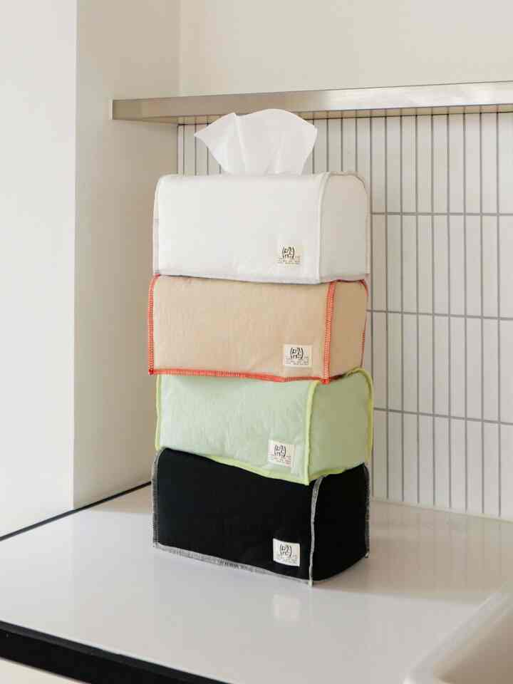 ティッシュケース L［4色］