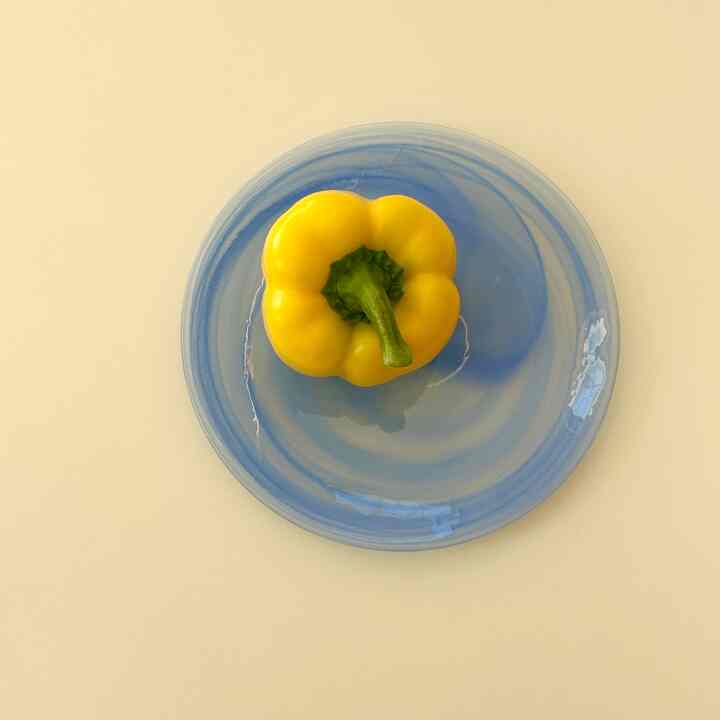 プレート 21cm スカイブルー