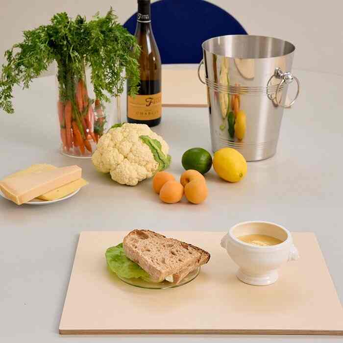 シラカバ ランチョンマット 2枚セット［3色］