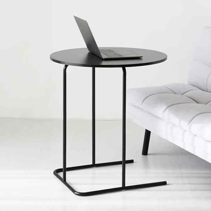 DUGED サイドテーブル 円形 70cm［3色］