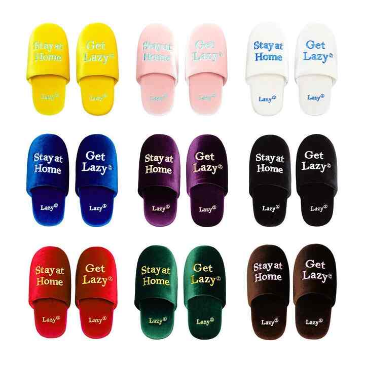 ベルベット ルームシューズ［10色・2サイズ］