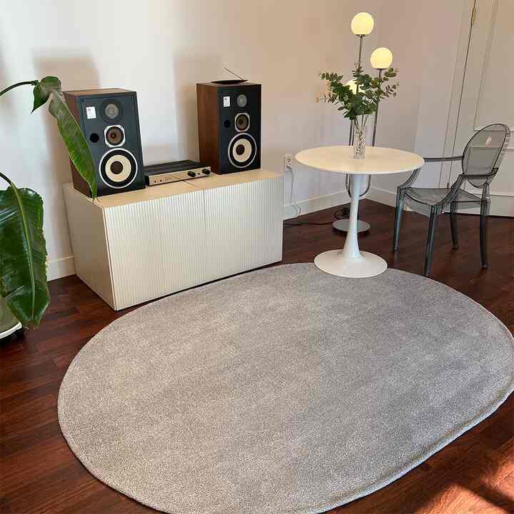 IDEA 楕円形 ラグ［4色・6サイズ］