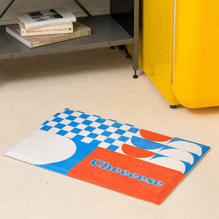 チェッカーボード cheese マット