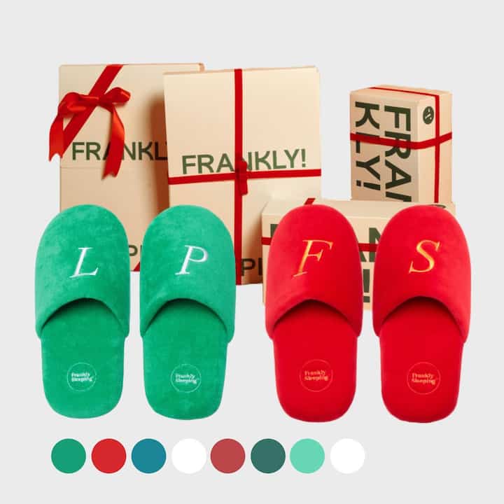 Double ルームシューズ 2足セット ギフト包装［8色］