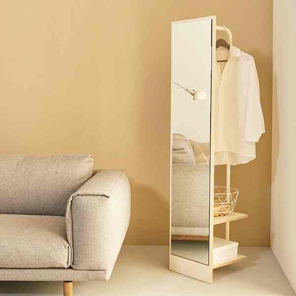 Fake 全身鏡 ハンガーラック