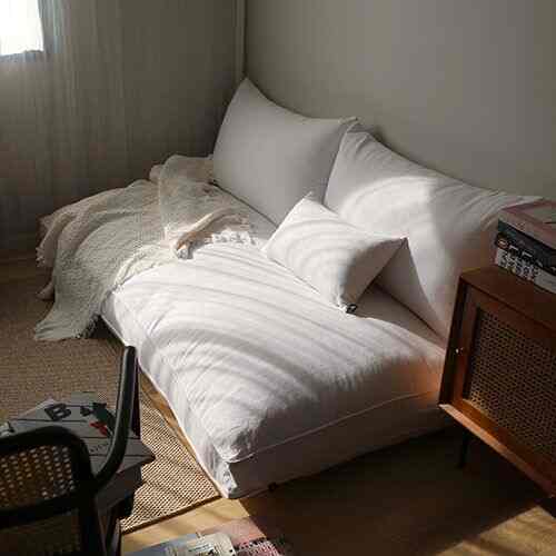 ローソファ ホワイト［2種・2サイズ］