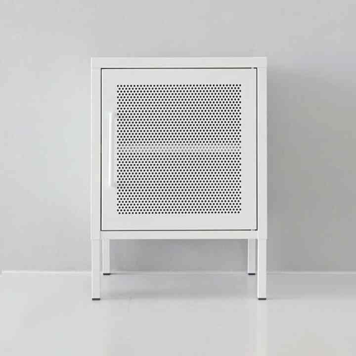 HOLZ サイドテーブル 収納付き［3色］