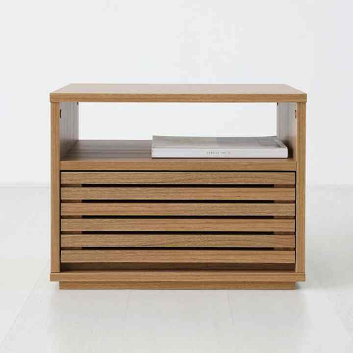 SHOLID サイドテーブル 収納付き