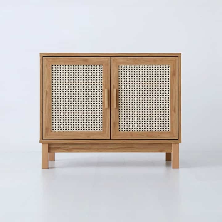 BENTAN 2ドア 収納棚［3色］