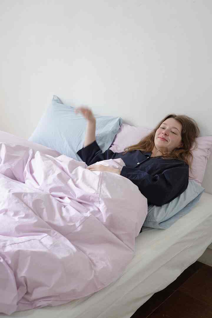 Refresh 布団カバーセット Lilac［3サイズ］