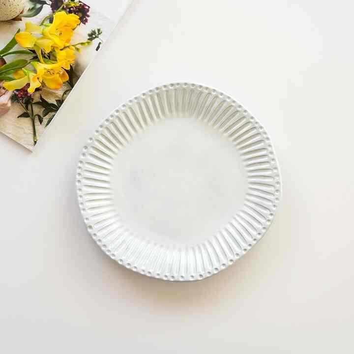 INCANTO ストライプ ディナープレート 29cm