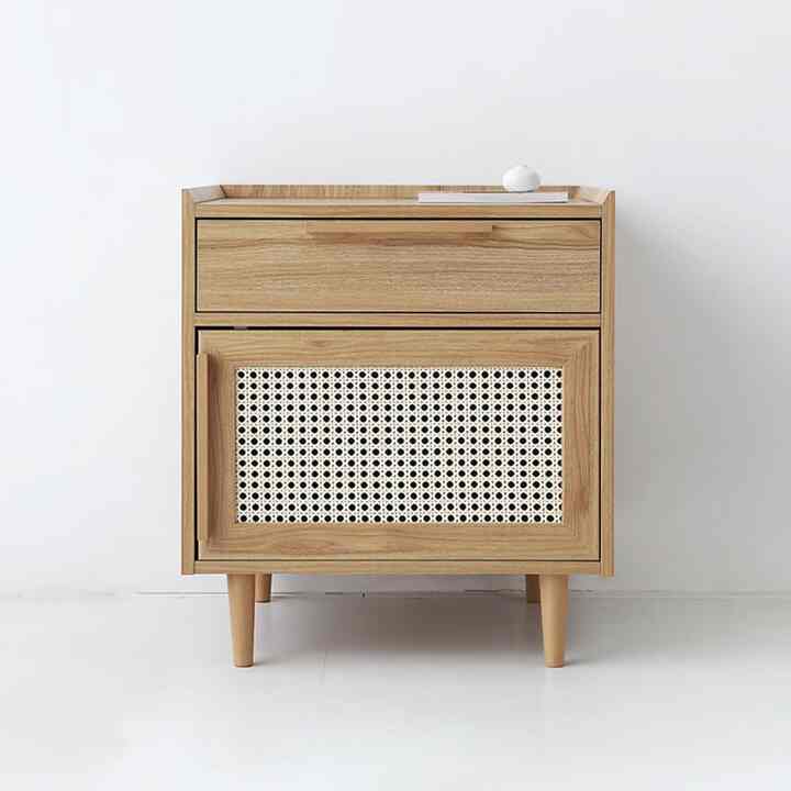 BENTAN サイドテーブル 収納付き［3色］