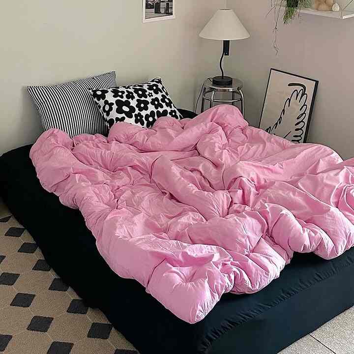 APPLE 肌掛け布団セット［10色・2サイズ］