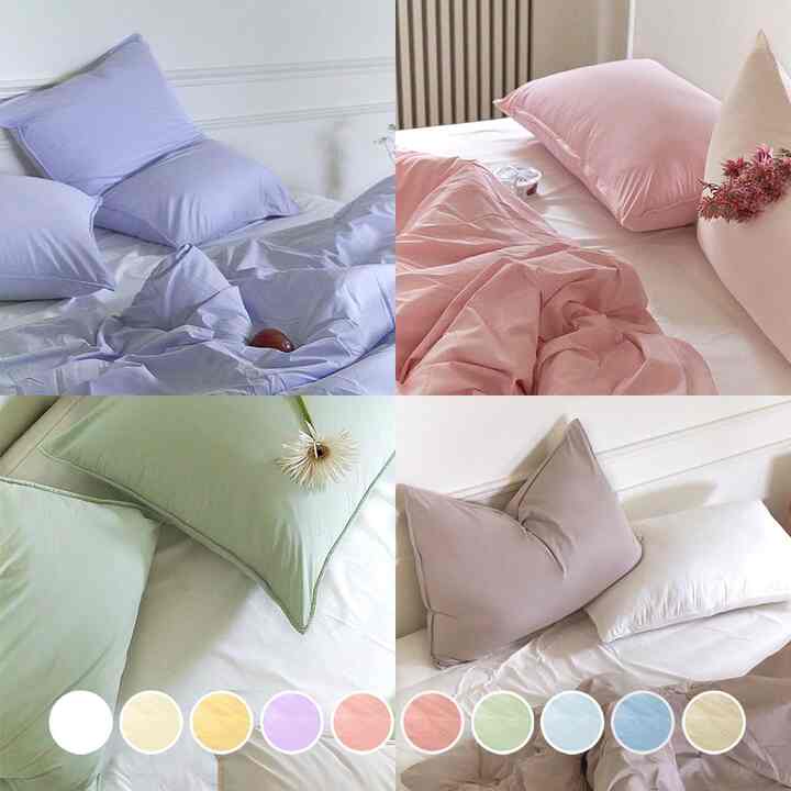 Cream 枕カバー［10色］