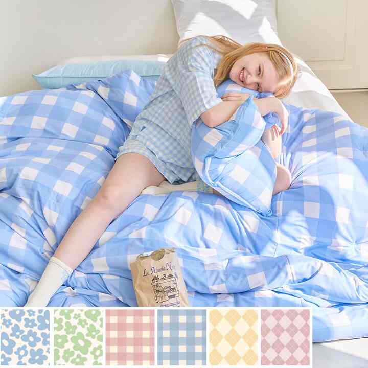 Petit Maison en France 肌掛け布団セット［6色・2サイズ］