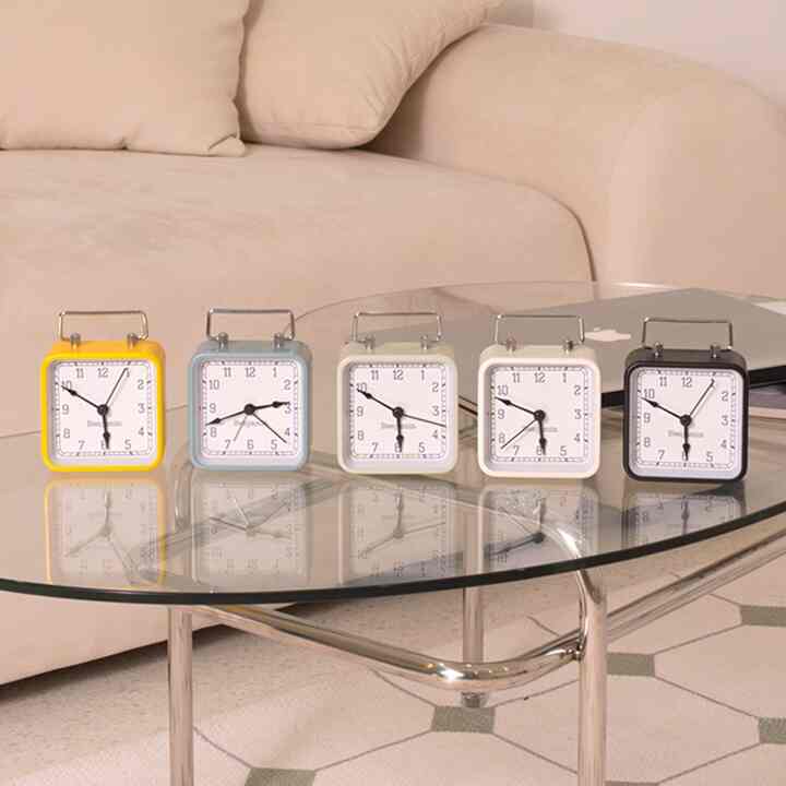 BENJAMIN CLASSIC スクエア 静音 卓上時計［5色］