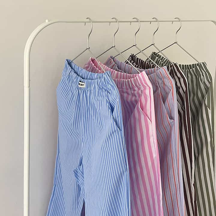 color パジャマ パンツ［5色・2サイズ］