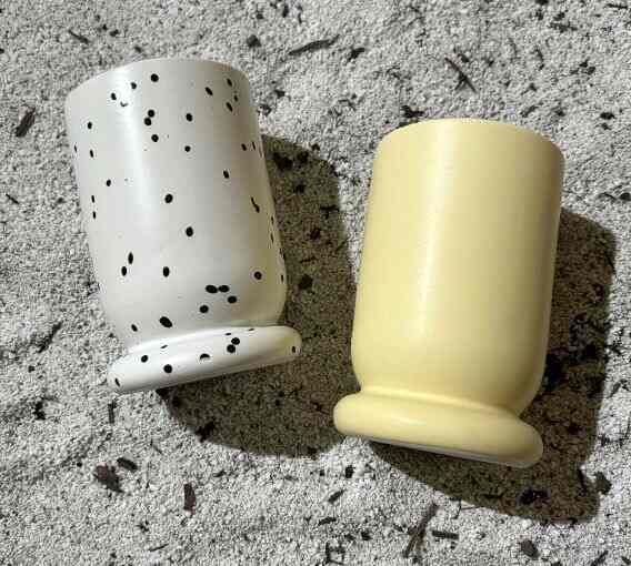 LUXE セラミック ラウンド コップ［2色］