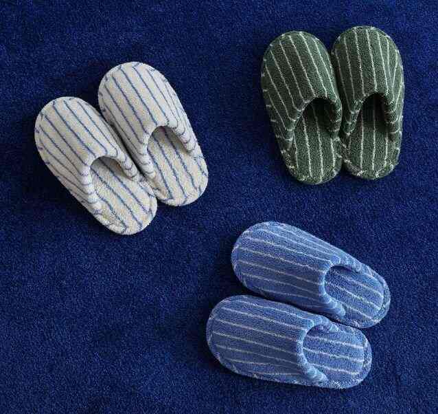 MERCI ストライプ ルームシューズ［3色］