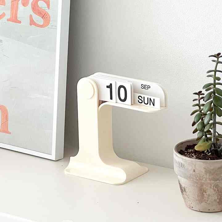 daily ミニ カレンダー［2色］