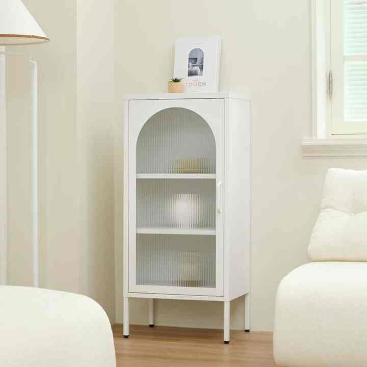 Noah 3段 スチール キャビネット［2色］