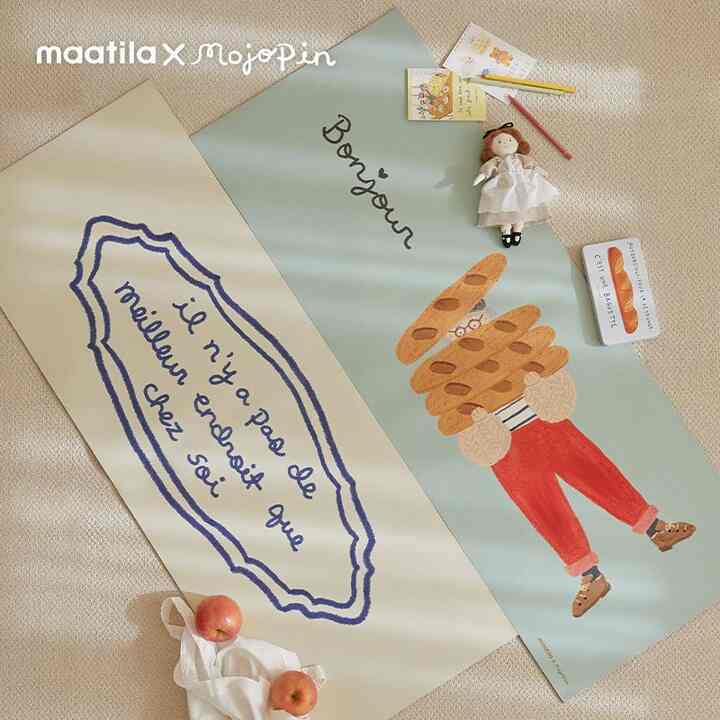 mojopin 珪藻土 キッチンマット 45x120［2色］