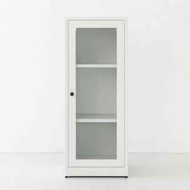 MKB キャビネット 1ドア ホワイト