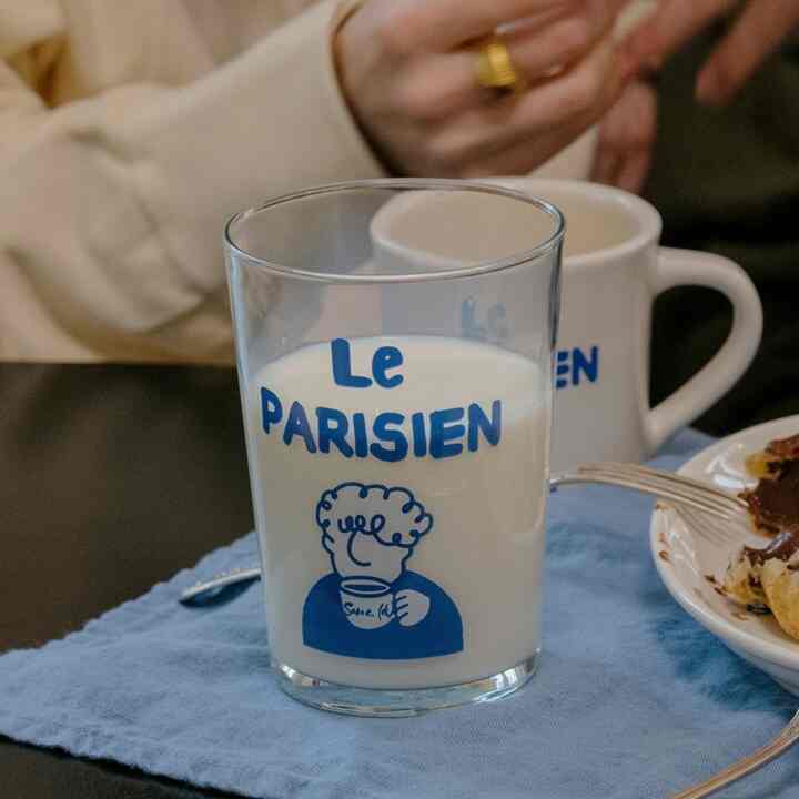 Le Parisien ガラスコップ