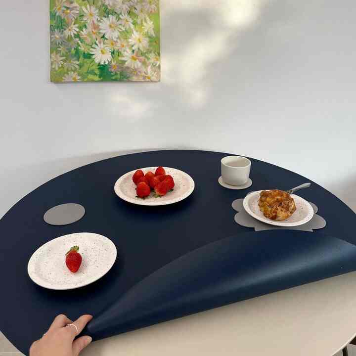 円形 テーブルマット［11色・6サイズ］